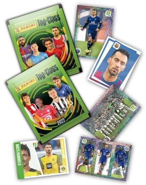 Panini Fifa Top Class - missing stickers